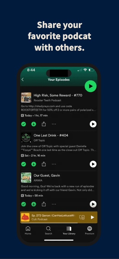 Podcasts app screenshot 6