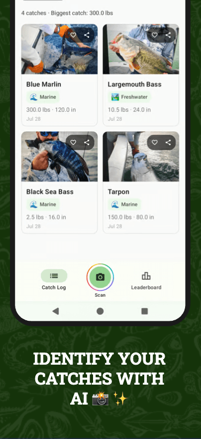 Fishing app screenshot 4