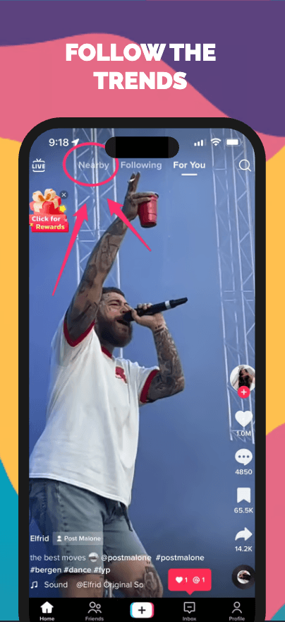 Short videos app screenshot 2