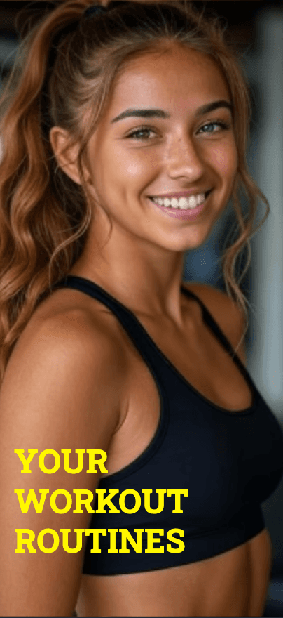 Fitness app screenshot 1