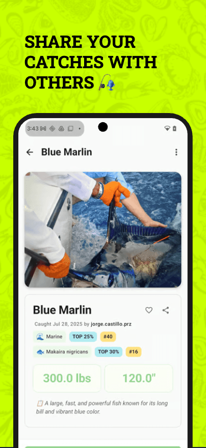Fishing app screenshot 5