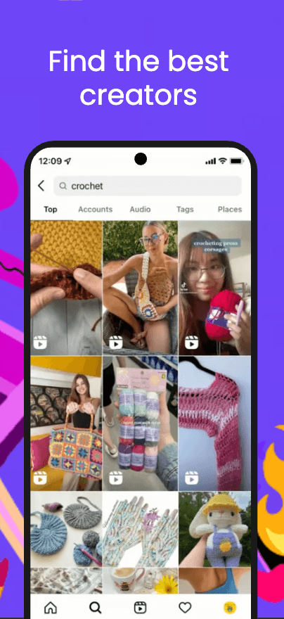Social photos app screenshot 2