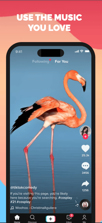 Short videos app screenshot 1