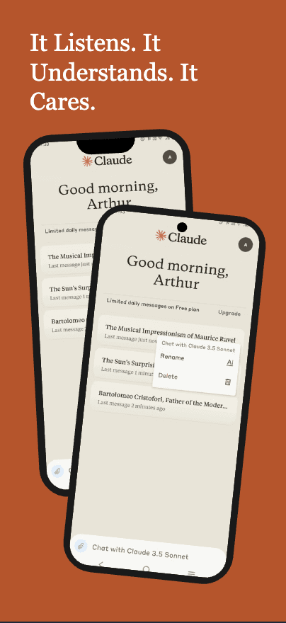 AI chat app screenshot 4
