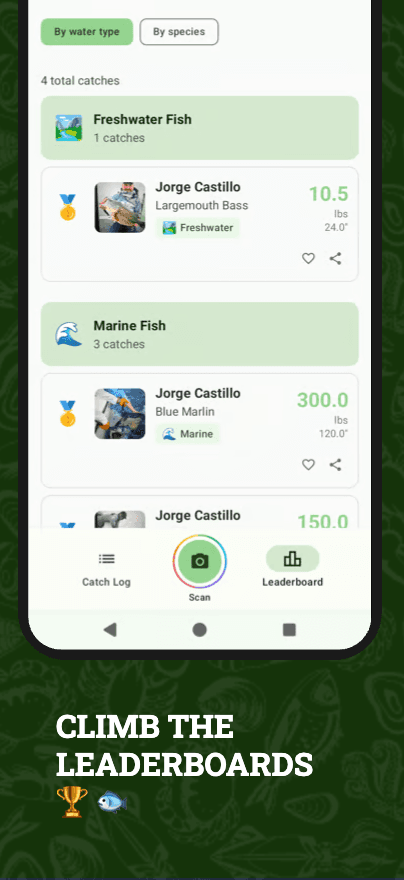 Fishing app screenshot 6